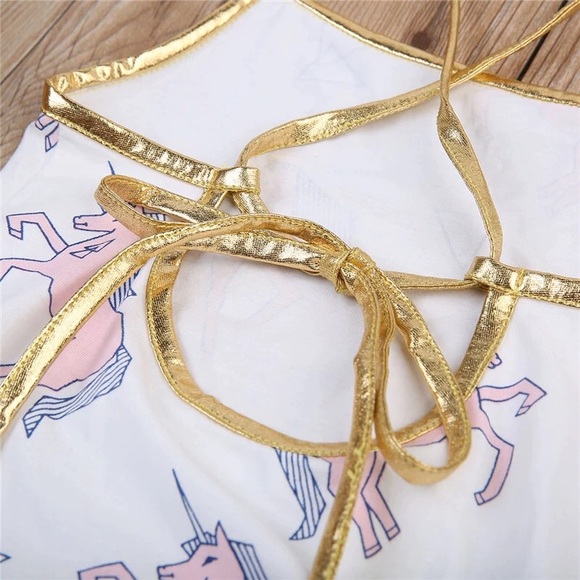 Girl’s Unicorn Swim/Bodysuit 🦄🦄 - Picture 3 of 4